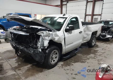 2018 Chevrolet Silverado 1500 Work Truck z USA, uszkodzony, nr VIN 1GCNCNEC0JZ135487